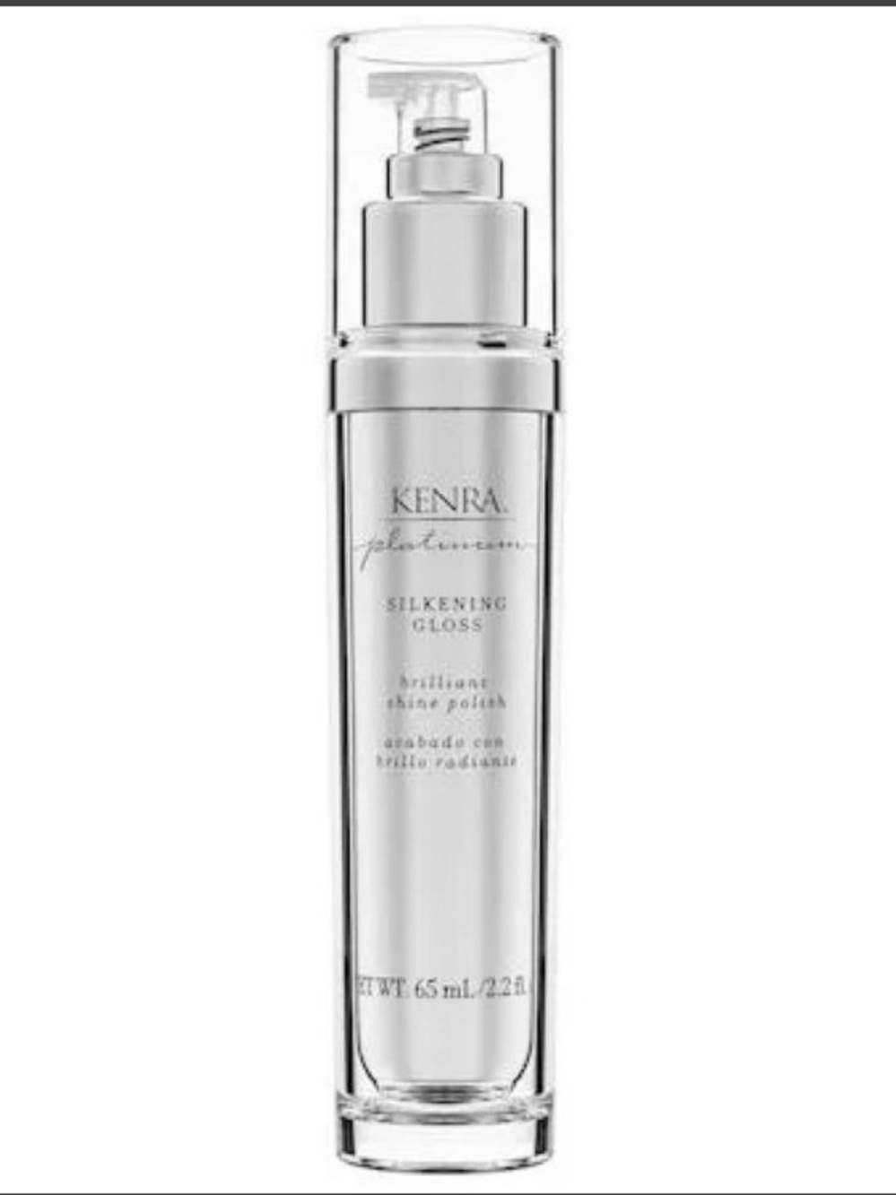 Kendra Platinum Silkening Hair Gloss Brilliant Shine Polish NEW FULL SIZE!
